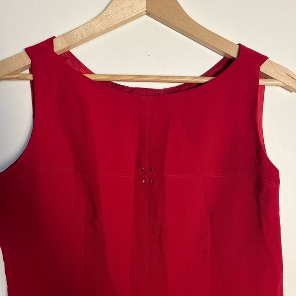 Maggy London Womens Maxi Slip Dress Red 10 Cocktail Festive Occasion Christmas - Picture 13 of 17
